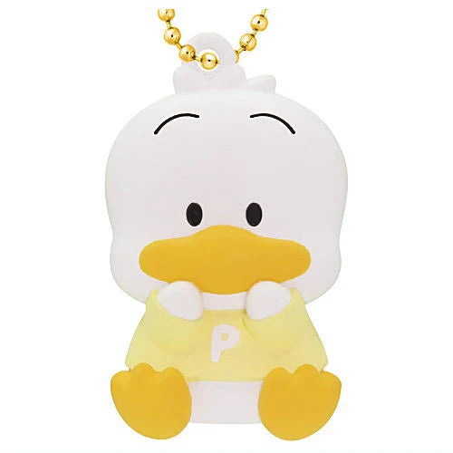 Sanrio Characters Petanko Mascot Team Yellow Takara Tomy 2-Inch Key Chain