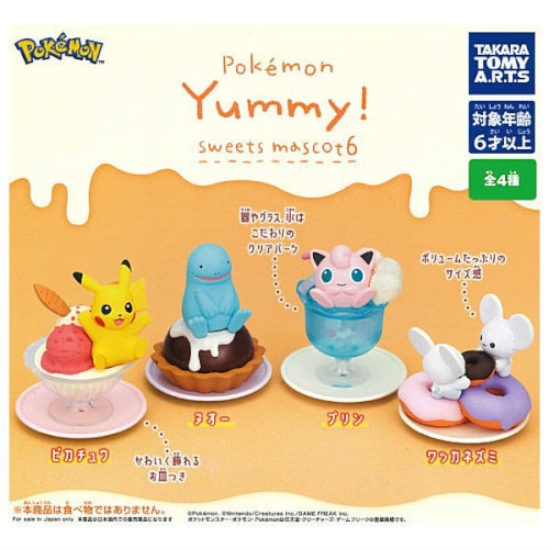 Pokemon Yummy Sweets Mascot Vol. 06 Takara Tomy 2-Inch Mini-Figure