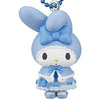 Sanrio My Melody And Kuromi Lolita Series Mascot Takara Tomy 1.5-Inch Key Chain