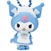 Sanrio My Melody And Kuromi Lolita Series Mascot Takara Tomy 1.5-Inch Key Chain