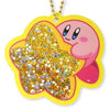 Kirby Of The Stars Shaka Glitter Key Chain Takara Tomy 2-Inch Acrylic Collectible