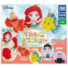 Disney The Little Mermaid Petanko Mascot Takara Tomy 2-Inch Key Chain
