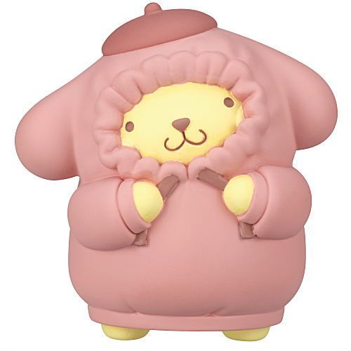 Sanrio Characters Mugyugyu Hoodie Figure Series Takara Tomy 1.5-Inch Mini-Figure