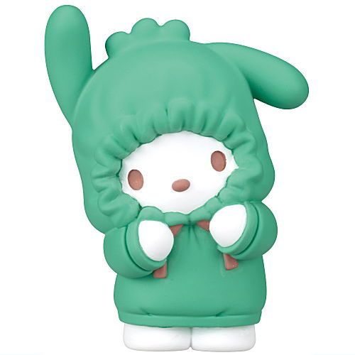 Sanrio Characters Mugyugyu Hoodie Figure Series Takara Tomy 1.5-Inch Mini-Figure