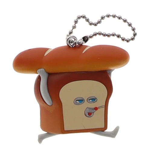 Bread Thief Pentanko Mascot Series Takara Tomy 1.5-Inch Key Chain