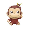 Curious George Petanko Mascot Vol. 02 Takara Tomy 1-Inch Key Chain
