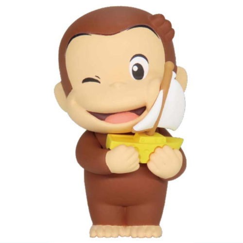 Curious George Mugyutto Figure Series Takara Tomy 2-Inch Mini-Figure