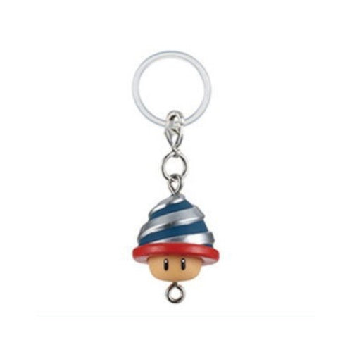 Super Mario Bros Connecting Mascot Wonder Ring Series Takara Tomy 1-Inch Key Chain