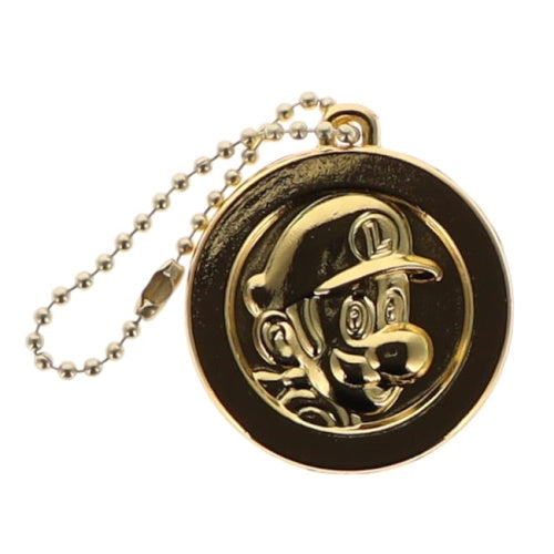Nintendo Super Mario Coin Metal Mascot Takara Tomy 1-Inch Key Chain