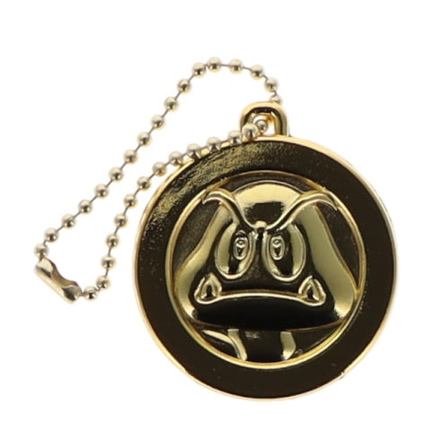 Nintendo Super Mario Coin Metal Mascot Takara Tomy 1-Inch Key Chain