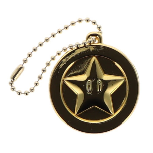 Nintendo Super Mario Coin Metal Mascot Takara Tomy 1-Inch Key Chain