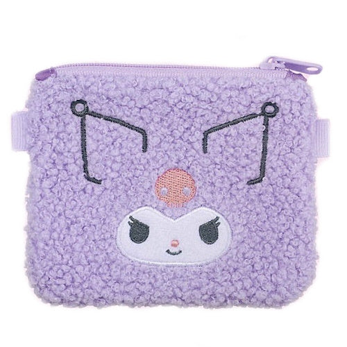 Sanrio Characters Fluffy Pouch Series Takara Tomy 4-Inch Zippered Pouch