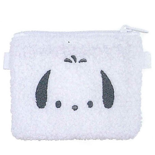 Sanrio Characters Fluffy Pouch Series Takara Tomy 4-Inch Zippered Pouch
