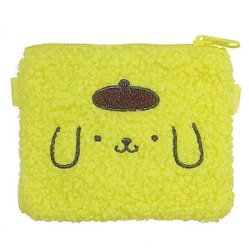 Sanrio Characters Fluffy Pouch Series Takara Tomy 4-Inch Zippered Pouch