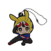 My Hero Academia Deformed Rubber Mascot Vigilantes Takara Tomy 2-Inch Key Chain