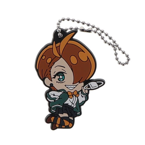 My Hero Academia Deformed Rubber Mascot Vigilantes Takara Tomy 2-Inch Key Chain