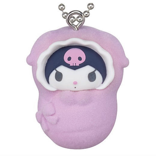 Sanrio Characters Swaddled Baby Mascot Series Vol. 03 Takara Tomy 1.5-Inch Key Chain