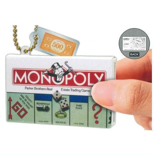 Monopoly Miniature Package Series Vol. 01 Takara Tomy 2-Inch Key Chain