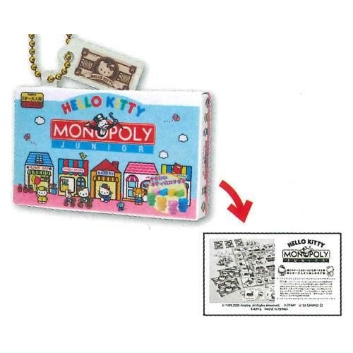 Monopoly Miniature Package Series Vol. 01 Takara Tomy 2-Inch Key Chain