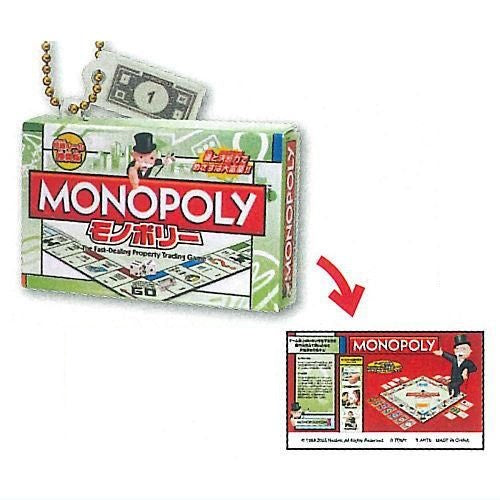 Monopoly Miniature Package Series Vol. 01 Takara Tomy 2-Inch Key Chain