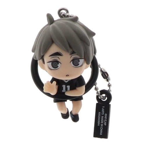 Haikyu Konnichiwa Mascot Series Vol. 03 Takara Tomy 2-Inch Key Chain
