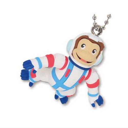 Curious George Costume Mascot Vol. 03 Takara Tomy 2-Inch Key Chain