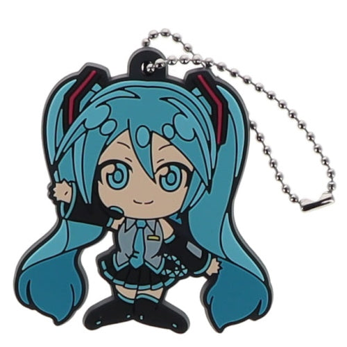 Piapro Characters DefoLava Rubber Mascot Series Takara Tomy 2-Inch Key Chain