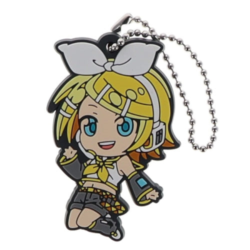 Piapro Characters DefoLava Rubber Mascot Series Takara Tomy 2-Inch Key Chain