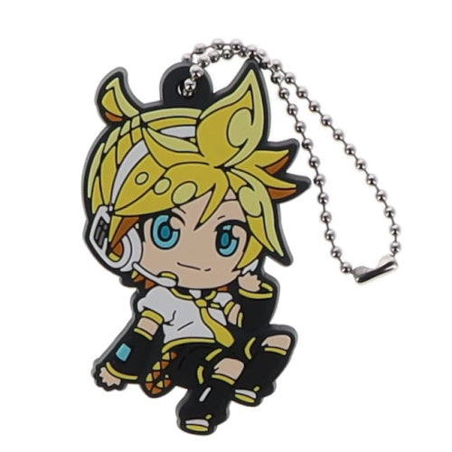 Piapro Characters DefoLava Rubber Mascot Series Takara Tomy 2-Inch Key Chain