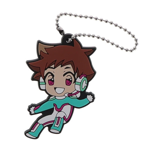 Shinkansen Henkei Robo Shinkalion Deformed Rubber Mascot Takara Tomy 2-Inch Key Chain