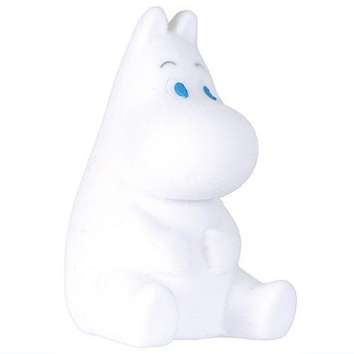 Moomin Characters Flocked Figure Series Vol. 01 Takara Tomy 1.5-Inch Mini-Figure