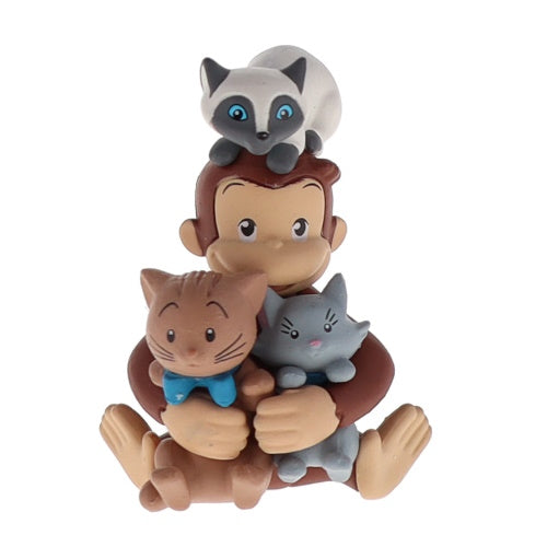 Curious George Covered In Figure Series Vol. 01 Takara Tomy 1.5-Inch Mini-Figure