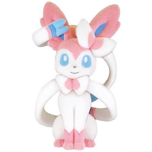 Pokemon Flocked Doll Figure Series Takara Tomy 2-Inch Mini-Figure