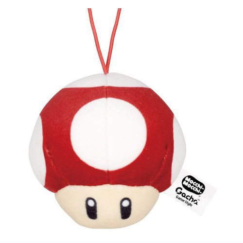 Super Mario Mocchi Mocchi Gacha Game Style Plush Takara Tomy 2-Inch Key Chain