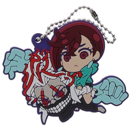 Dandadan Defolava Rubber Mascot Series Vol. 02 Takara Tomy 2-Inch Key Chain