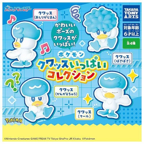 Pokemon Quaxly Figure Series Vol. 01 Takara Tomy 1.5-Inch Mini-Figure