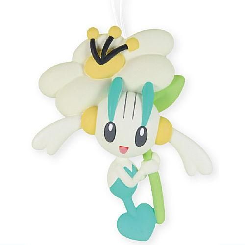 Pokemon Petanko White Mascot Series Takara Tomy 1.5-Inch Key Chain