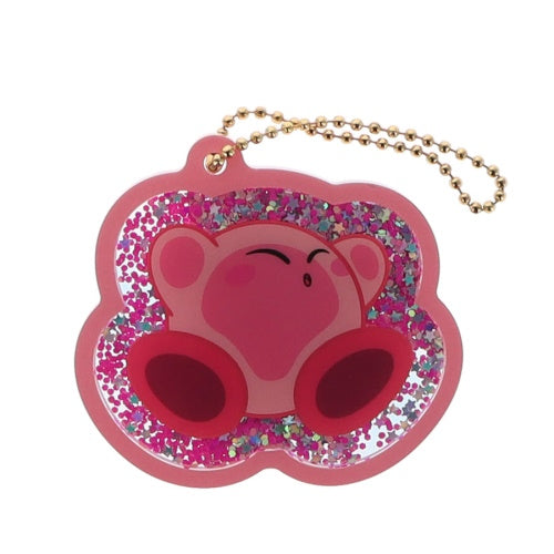 Kirby Shaka Shaka Glitter Key Chain Vol. 02 Takara Tomy 2-Inch Acrylic Collectible