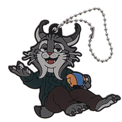 Disney Zootopia 2 Defolava Rubber Mascot Series Takara Tomy 2-Inch Key Chain