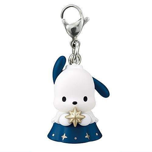 Sanrio Characters Star Colored Angel Charm Series Takara Tomy 1-Inch Key Chain