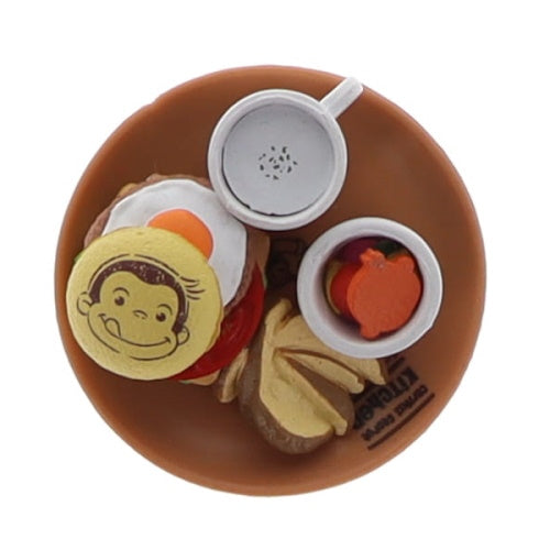Curious George Kitchen Mascot Figure Series Takara Tomy 2-Inch Mini-Figure