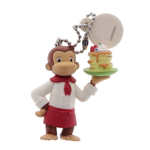 Curious George Kitchen Mascot Figure Series Takara Tomy 2-Inch Mini-Figure