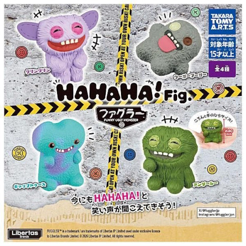 Fuggler Hahaha Figure Series Vol. 01 Takara Tomy 2-Inch Mini-Figure