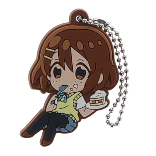 K-ON! Defolava Rubber Mascot Series Takara Tomy 2-Inch Key Chain