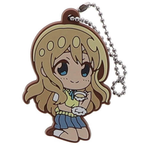 K-ON! Defolava Rubber Mascot Series Takara Tomy 2-Inch Key Chain