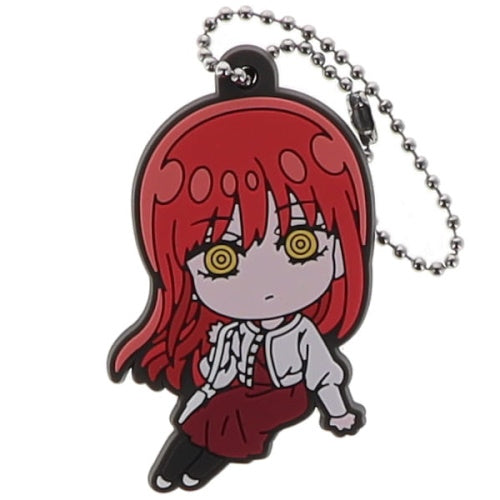 Chainsaw Man Movie Reze Defolava Rubber Mascot Takara Tomy 2-Inch Key Chain
