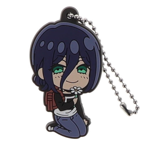 Chainsaw Man Movie Reze Defolava Rubber Mascot Takara Tomy 2-Inch Key Chain
