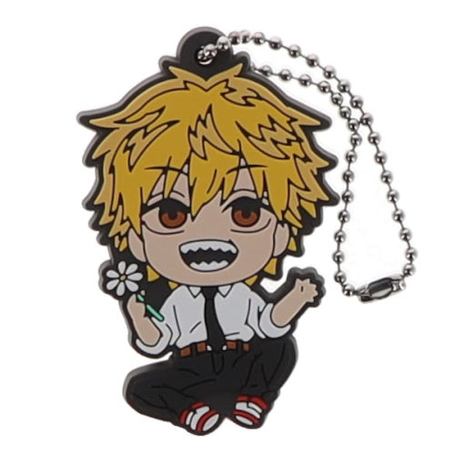 Chainsaw Man Movie Reze Defolava Rubber Mascot Takara Tomy 2-Inch Key Chain