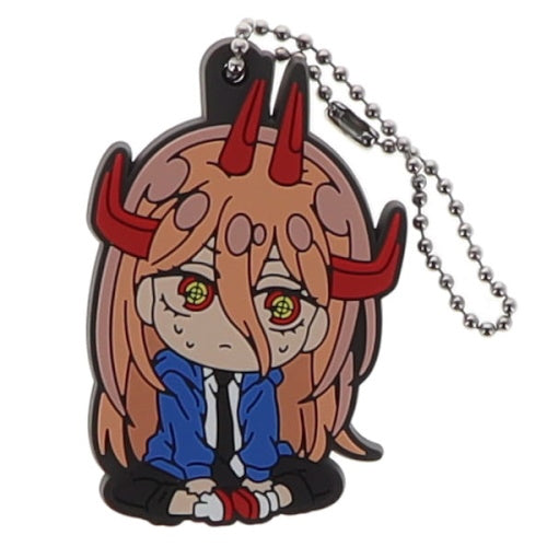 Chainsaw Man Movie Reze Defolava Rubber Mascot Takara Tomy 2-Inch Key Chain