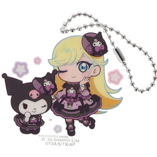 Himitsu no Aipri x Sanrio Acrylic Key Chain Series Takara Tomy 2-Inch Key Chain